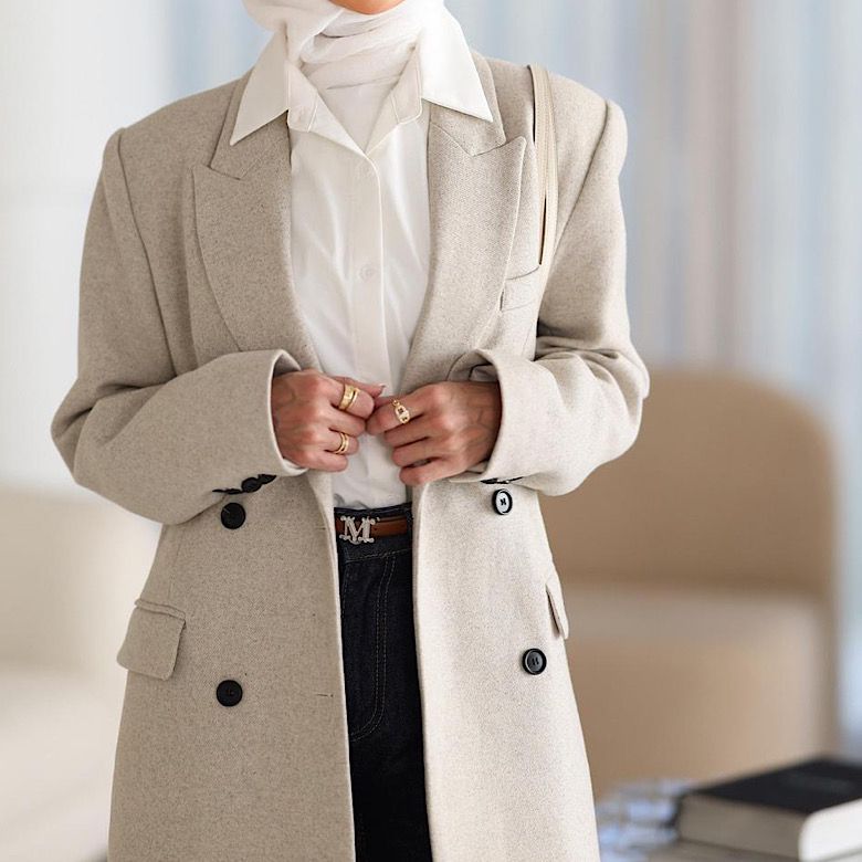 Long winter jacket